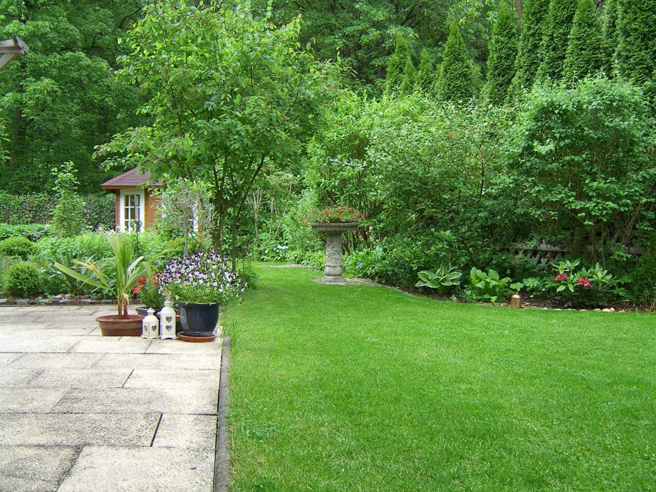 Der Garten von Manuela, Selina, Livia und Jochen Jauch